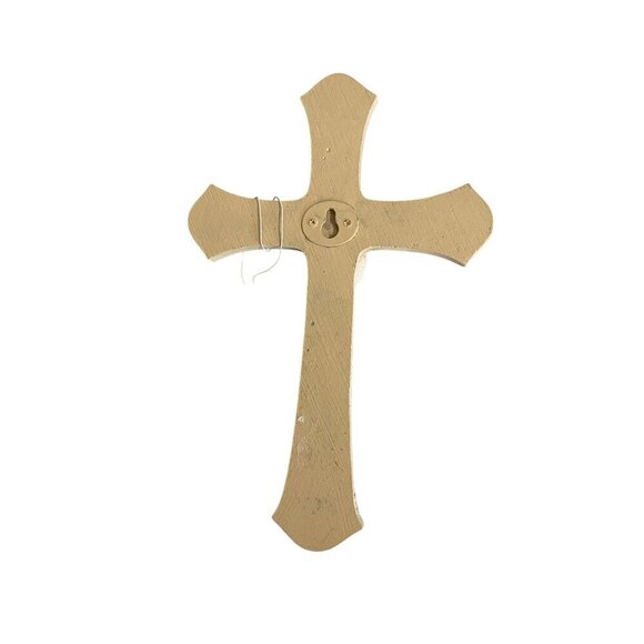 Josephs Studio Baby and Baptism Collection, 8.25"H PRAYING BOY‎ CROSS - Picture 3 of 3